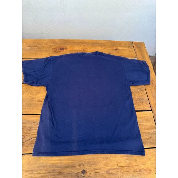 Nike Men's T-shirt - Blue - XL – Gently worn and in good vintage 1998 - Picture 10 of 10